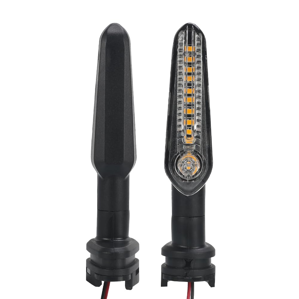 Photo 1 of 2PCS Motorcycle Turn Signal Indicator Light for YZF R6 R1 R3 R7 R15 MT03 MT07 MT09 MT10 T7 TENERE TRACER 700 900 9/GT XSR 700 900 XJ6 FZ07 FZ09