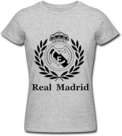 Female Real-Madrid logo T shirts M