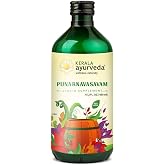 Kerala Ayurveda Punarnavasavam - Natural Kidney &amp; Liver Support, 15.2 fl oz | Promotes Healthy Fluid Balance &amp; Elimination, Aids Clear Channels &amp; Urinary Flow, Balances Tridoshas for Harmony