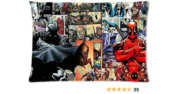 deadpool pillowcase