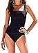JAATEE Women's One-Piece Backless Swimsuits Bathing Suits Swimwear
