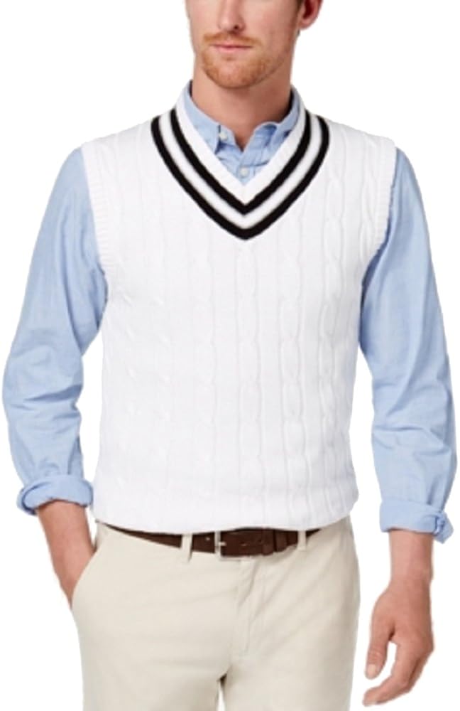 Club Room Mens Cricket Sweater Vest 