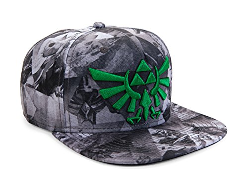The Legend Of Zelda Wingcrest Symbol Sublimated Snapback Baseball Cap