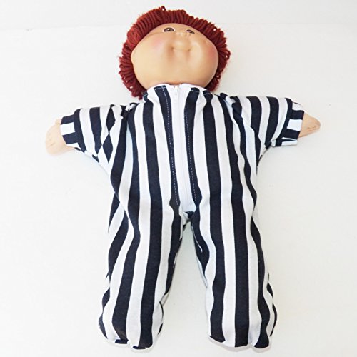Pajamas 'Liam in Blue Stripes' handmade Cabbage Patch KIDS 16 inch Doll Clothes