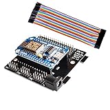 FICBOX® ESP8266 Kit NodeMcu,NodeMcu Base,40P Wires Testing DIY Breadboard