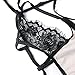 ShyLove Women's Sexy Lace Lingerie Dress Cupless Strappy Chemise babydoll Nightwear (XXL, Apricot)