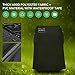 Homitt 7105 Grill Cover, 600D Oxford Fabric 30-inch BBQ Grill Cover with UV and PVC Coating for Water Resistant, Wind Resistant and UV Resistant