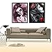 2 Pack DIY 5D Diamond Painting Kits for Adults Kids Round Full Drill Crystal Rhinestone Embroidery Arts Craft for Home Wall Decor (9.8 x 11.8 in)
