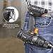 Cordless Drill, Tacklife 20V Drill 2000Ah Lithium-Ion Battery with Hammer Action 1/2