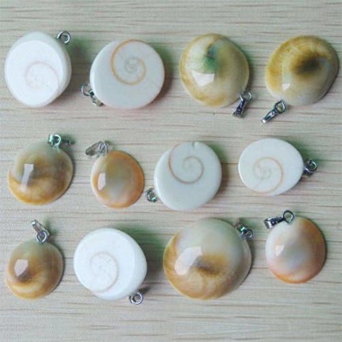 Natural Shell Stone Pendulum Snail Chamrs Pendants 50Pcs/Lot