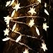 Greensen Battery Operated String Lights 40 LED Star Shaped Tent Light 19.7 ft Fairy Light for Indoor Decoration