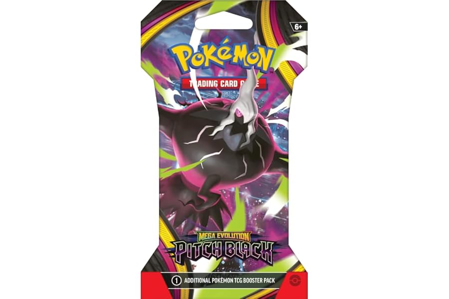 Pokemon TCG: Mega Evolution Pitch Black Sleeved Booster
