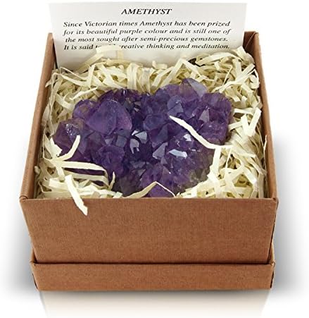Cluster Minerals Gift Boxed (Amethyst)