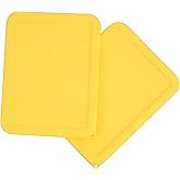 LUVCOSY 6 Cup Rectangle Silicone Storage Cover Lids Replacement for Pyrex 7211-PC Glass Bowls, (Container not Included) 2 Pack, Microwave, Dishwasher and Freezer Safe