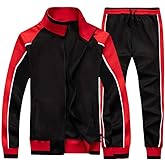 Litteking Men's Tracksuits Sweat Suit Casual Long Sleeve 2 Piece Outfit Sports Jogging Suits Set