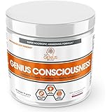 Genius Consciousness - Super Nootropic Brain Booster Supplement - Enhance Focus, Boost Concentration &amp; Improve Memory | Mind Enhancement with Alpha GPC &amp; Lions Mane Mushroom for Neuro Energy &amp; IQ