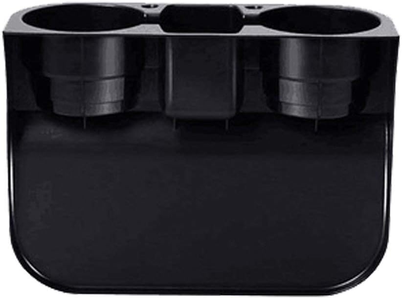 Heart Horse Cup Holder Portable Multifunction Vehicle Seat Cup Cell Phone Drinks Holder Box Car Interior Organizer (Black): Automotive