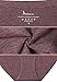 Wealurre Cotton Women's Breathable Panties Seamless Comfort Underwear (3128M, Line Purple)
