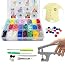 LIHAO Kit 375 Boutons Pressions Plastiques T5 12mm - 24 Couleurs + Pince Métal + 12 Clips