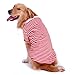 Petroom Dog Shirts for Large Dogs,Dog Striped Cotton T-Shirt Breathable Stretchy Costumes Pet Pullover Clothes(Red White Stripe,XL)