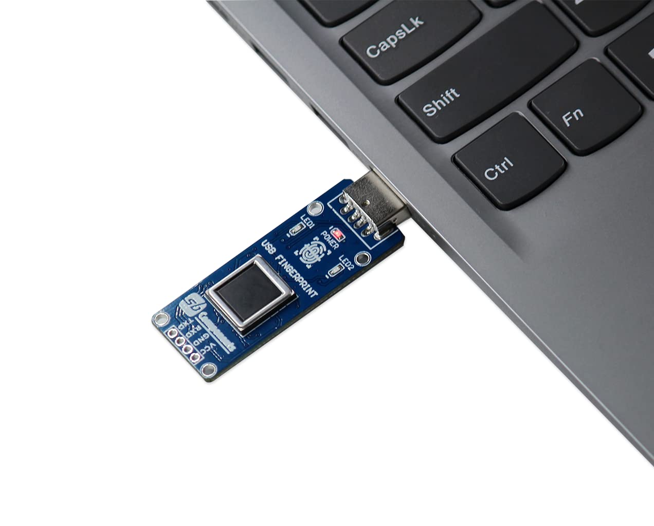 USB Fingerprint Scanner for PC, Single Board Computers and Micro Controllers USB Dongle Fingerprint Expansion Board