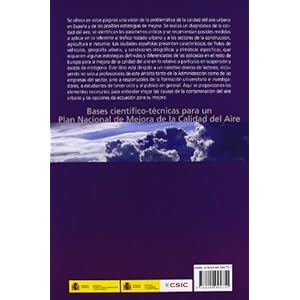BASES CIENTIFICO-TECNICAS PARA UN PLAN NACIONAL DE MEJORA EN LA C ALIDAD DEL AIRE