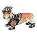 Collections Etc Dachshund Bikers Garden Figurine, Boy
