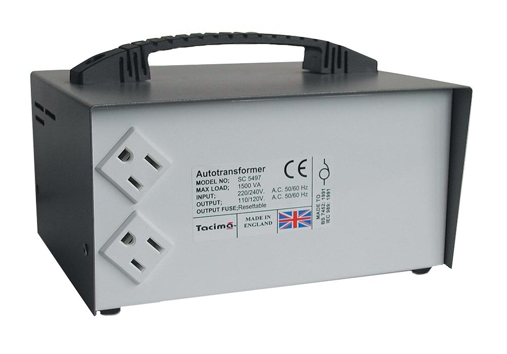 Tacima SC5497 230/240-110/120 V Step Down Voltage Converter