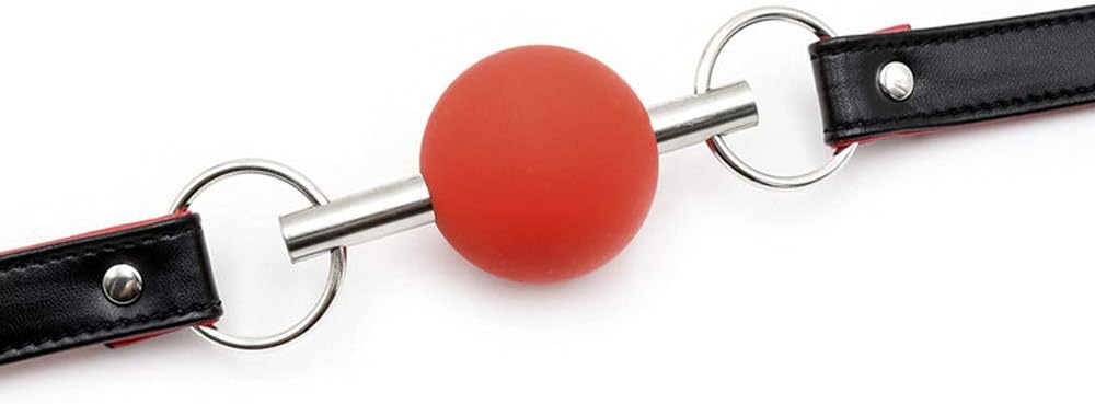 Open Breathable Mouth Ball (Red)