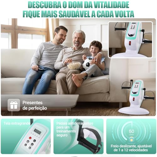 110V Bicicleta Fisioterapia, Cicloergometro Fisioterapia, Mini Bicicleta Ergometrica Fisioterapia, Bicicleta Fisioterapia Idoso, Mini Bicicleta Fisioterapia Elétrica