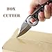 O-Ring Grip - Skillful Control Pocket Folding Knife with Stainless Steel Handle, False Edge + Belt Clip