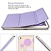 ULAK Compatible with iPad Mini 6 Case 2021 with Pencil Holder, Premium PU Leather Multi-Angle Viewing Folio Smart Stand Cover for iPad Mini 6th Generation 8.3 inch, Auto Wake/Sleep, Lavender