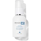 IMAGE Skincare, IMAGE MD Restoring Power-C Serum, 20% Vitamin C, Ferulic Acid Facial Serum to Reduce Pigmentation, Firm, Brighten Skin