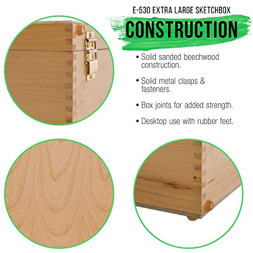 4 US+Art+Supply+2+Drawer+Sketchbox