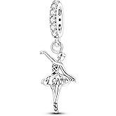 S925 Sterling Silver Charm Fit for Pandora Bracelet Original Pendant Bead Jewelry Gift for Her