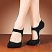 Yoga Socks Non Slip Skid Pilates Ballet Barre with Grips Cotton For Women Men
