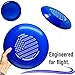 50 Strong Ultimate Frisbee 175 gram Flying Sporting Disc - Best Beach Toy for Kids and Adults - Fun Game for Summer - Made in USA (One Disc)