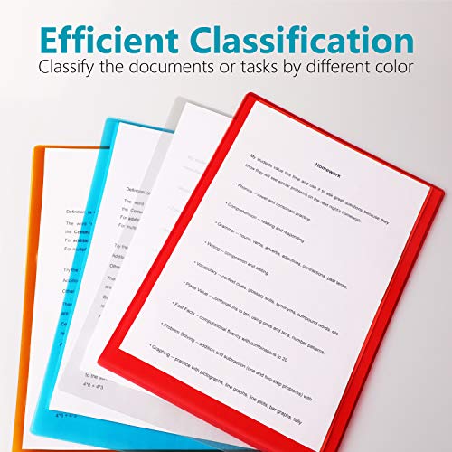 Thermal Laminating Pouches,Jiehome 4-Colors 80 Packs 3 Mil Clear Letter Size Laminating Sheets -9X 11.5Inch Great for Signs, Schedules,Certificates,Kids Artwork,and More