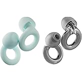 Loop Everyday Bundle (2-Pack) Quiet 2 + Engage 2 | Reusable Ear Plugs for Sleep, Focus, Noise Sensitivity, Socializing &amp; More | 24 dB/16 dB Noise Reduction
