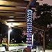 DINOWIN Solar Rope Lights, 39ft/12M 100LED Waterproof Copper Tube Wire String Lights for Garden,Yard, Path, Fence, Stairs, Backyard, Patio Decorative (Blue)
