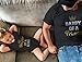 Tstars Father & Daughter Matching Set Gift for Dad & Baby Girl Bodysuit & Men's Shirt