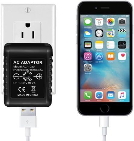 NEW Camera Charger DVR 1080P Video Resolution Motion Activated AC Power Adapter 5.0 Mega 1080P Video Recording USB Power Charger Nanny Camera DVR