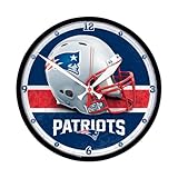 New England Patriots Official NFL Clock by Wincraft