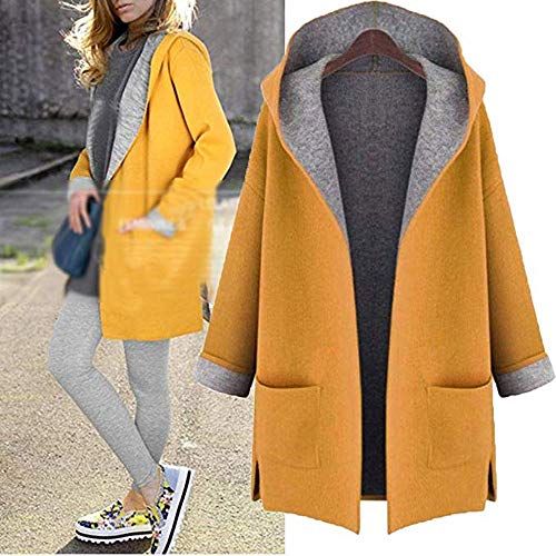 image for Dreamyth-Winter Womens Long Sleeve Fahion Coat Jacket Medium Long Larg