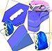 VERISA Kids & Adults Swimming Training Aid Kickboard Swim Pool Float Floating Buoy Hand Board Tool Foam with Drawstring Backpack Sport Bag