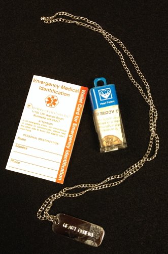 Blank Medical Id Jewelry Necklace