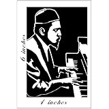 THELONIOUS MONK Stickers Cut Vinyl Decal