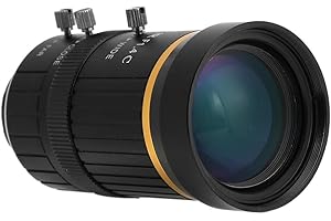 Zoom Lens, Security C-Mount Lens Manual Aperture for High Zoom Security Cameras