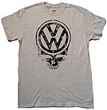 Volkswagen Skull Motor Graphic Motorcycle Cool Extreme T-Shirt