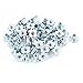 uxcell 50Pcs Zinc Plated M6 x 12mm 4 Pronged Tee Nut T-Nut for Table Legs Rock Climbing Wall Woodwork Holds Wood Cabinetry